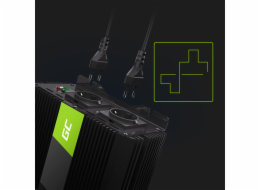 Green Cell Měnič napětí Converter PRO 12V na 230V 2000W/4000W modifikovaná sinusová vlna