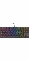 Klávesnice Genesis GENESIS THOR 303 TKL ES HERNÍ KLÁVESNICE RGB PODSVÍCENÍ MECHANICKÝ TICHÝ SPÍNAČ ČERNÁ HOT