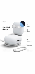 Elago Airpods 4 Silicone Hang Case - Black
