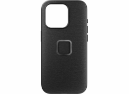 Peak Design Peak Design pouzdro Apple iPhone 15 Pro Mobile Everyday Fabric Case, dřevěné uhlí
