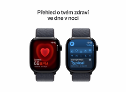 Apple Watch S10/46mm/Jet Black/Sport Band/Ink