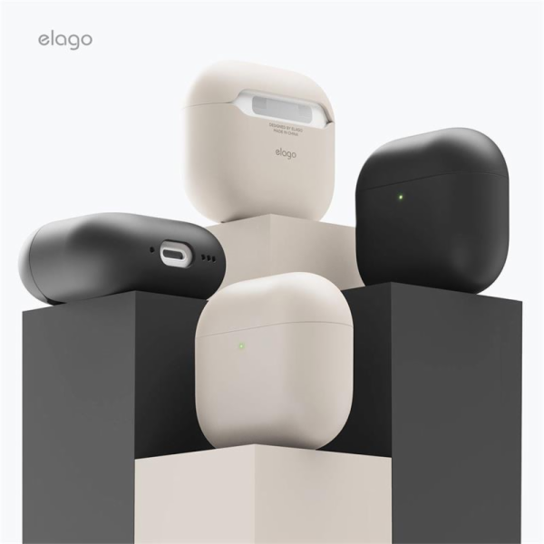 Elago AirPods 4 Hybrid Case - pouzdro pro AirPods 4 béžov...