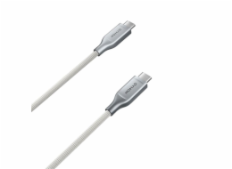Nomad Kevlarový kabel USB-C na USB-C, 1,5 m, bílý