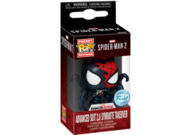 POP! Klíčenka Spiderman Advanced Suit 2.0 Symbiote Takeover (Marvel)