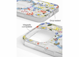 iDeal Fashion Clear Case MagSafe iPhone 16 Pro Artistic Garden