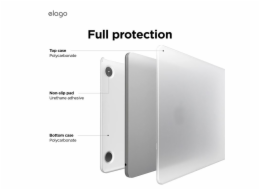 Elago kryt Ultra Slim Case pro Macbook Air 13" M2/M3/M4 - Frosted Clear