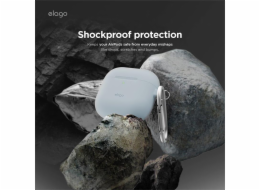 Elago Airpods 4 Silicone Hang Case - Light Blue