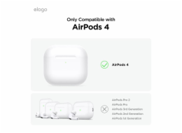Elago Airpods 4 Silicone Hang Case - Lavender