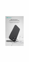 Devia kryt Nature Series Silicone Magnetic Case pro iPhone 16 Pro Max - Black