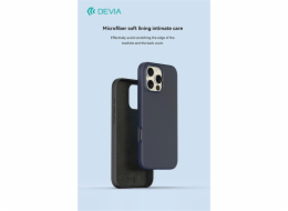 Devia kryt Nature Series Silicone Magnetic Case pro iPhone 16 - Rose Red