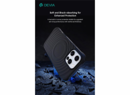 Devia kryt Ripple Magnetic Shockproof TPU Case pro iPhone 16 - Pink