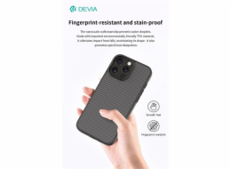 Deví kryt Kevlar Ultra-Thin Magnetic Shockproof Case pro iPhone 16 Pro Max - Black