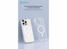Devia kryt Pure Clear Magnetic Shockproof Case pro iPhone 16 Pro - Clear