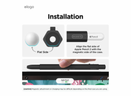 Elago kryt X Monami Case pro Apple Pencil 2nd Gen & Pencil Pro - Black