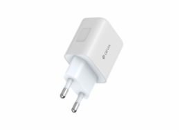Deví síťová nabíječka Smart Series PD& QC 30W - White