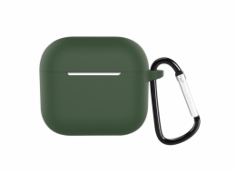 Devia pouzdro Silicone Suit Case pro Apple AirPods 3 - Dark Green
