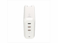 Adam Elements Omnia Pro 140W 3-Port GaN Power Charging Kit - White