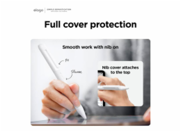 Elago kryt Pencil Clip Case pro Apple Pencil 2nd Gen & Pencil Pro - White