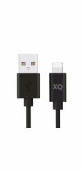 Xqisit kabel USB to Lightning 1m MFI certified - Black