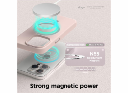 Elago kryt Silicone Case Magsafe pro iPhone 15 Pro Max - Black