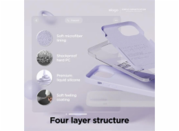 Elago kryt Silicone Case pro iPhone 15 - Aqua Sky