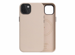 SLG Design kryt D5 Magsafe Calf Skin Leather pro iPhone 15 Plus - Craie