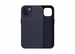 SLG Design kryt D5 Magsafe Calf Skin Leather pro iPhone 15 - Indigo