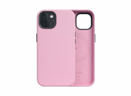 SLG Design kryt D5 Magsafe Calf Skin Leather pro iPhone 15 - Pink