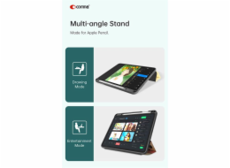 Comma pouzdro Lingos Case with Pencil Slot pro iPad 10-11 Gen 2022/2025 - Sky Fish