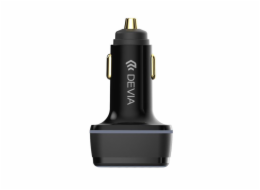 Deví nabíječka do auta Extreme Speed Series 115W USB+2C Fast Car Charger - Black