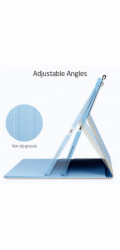 ESR pouzdro Urban Premium Folio Pencil Case pro iPad Pro 12.9" 2020 - Sky Blue