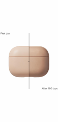 Nomad pouzdro Leather Case pro Apple Airpods Pro 2 - Natural