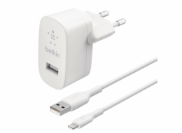 Belkin Boost Charge USB-A Wall Charger 12W + 1m USB/Lightning kabel - White