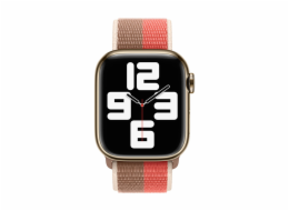 Apple Watch 41mm Pink Pomelo/Tan Sport Loop - Regular
