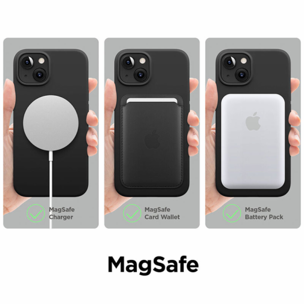 Elago kryt Silicone Case Magsafe pro iPhone 13 - Black