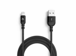 Adam Elements kabel PeAk III 300B Lightning to USB 3m - Black