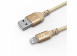 Adam Elements kabel PeAk III 120B Lightning to USB 1,2m - Gold