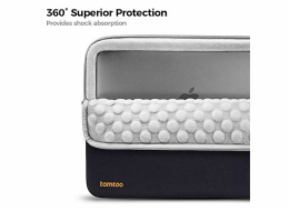 Tomtoc pouzdro 360 Protective Sleeve pro Macbook Air 13" M1/M2/M3/M4 - Black Blue