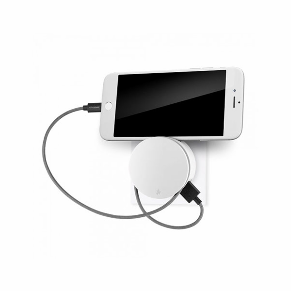 USBePower Aero 4-in-1 wall charger - White