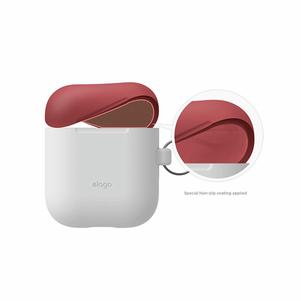 Elago Airpods Silicone Duo Hang Case - NightGlow/Italian ...