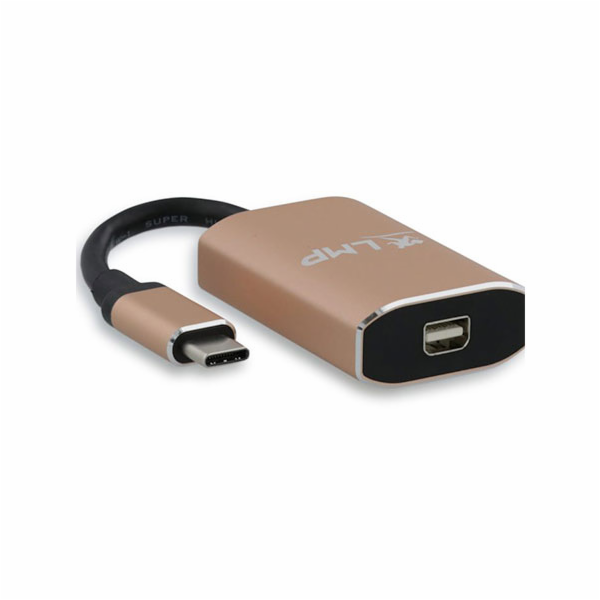 LMP adaptér USB-C do Mini-DisplayPort - Gold Aluminium