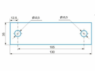 CSAT Z5 - žralok vzdálenost otvorů 105mm