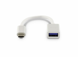 LMP adaptér USB-C do USB-A - Silver Aluminium