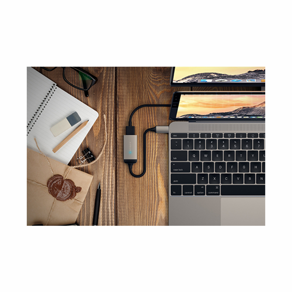 Satechi adaptér USB-C do HDMI 2.0 Ultra HD 4K 60Hz - Gold