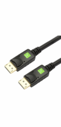Kabel monitorowy DisplayPort / Displayport M/M czarny 10m