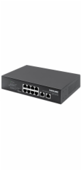 Switch Intellinet Network Solutions Intellinet 561402 Switch Gigabit 8x RJ45 PoE+, 2x RJ45 Uplink