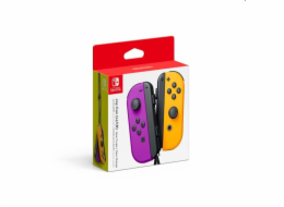 Nintendo Joy-Con Pair, neon purple / neon oranžová