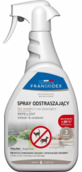 FRANCODEX Spray odstraszający do wnętrz i na zewnątrz psy/koty/kuny 500ml