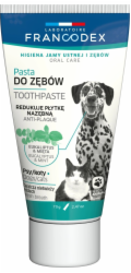 FRANCODEX Pasta do czyszczenia zębów dla psów i kotów 70g