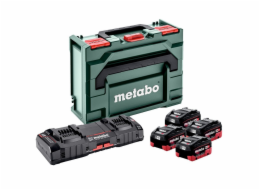 Metabo sada 4x LiHD 10Ah + ASC 145 duo, metaBOX (685143000)